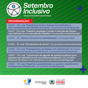Setembro Inclusivo 2021 Setembro Inclusivo 2021