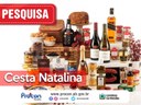 cesta  natalina