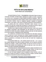Nota esclarecendo