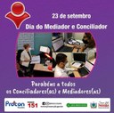 Parabéns Mediador, 23 de setembro é o seu dia!