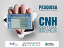 Pesquisa realizada dias 10 e 11 de abril. CNH Carteira Nacional de Habilitação. Imagem ilustrativa de uma mão segurando uma carteira de habilitação. Pesquisa realizada dias 10 e 11 de abril. CNH Carteira Nacional de Habilitação. Imagem ilustrativa de uma mão segurando uma carteira de habilitação.