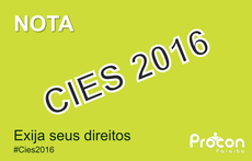 Procon Estadual da Paraíba emite nota sobre as CIE´S 2016