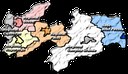 Mapa das Regionais